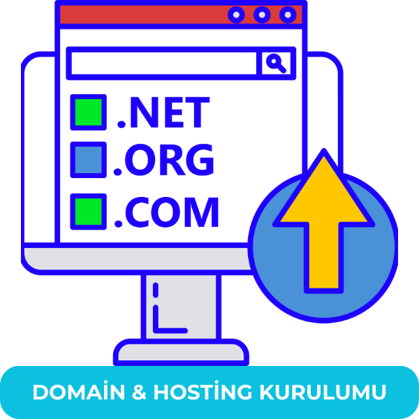 e-ticaret sitesi için domain ve hosting