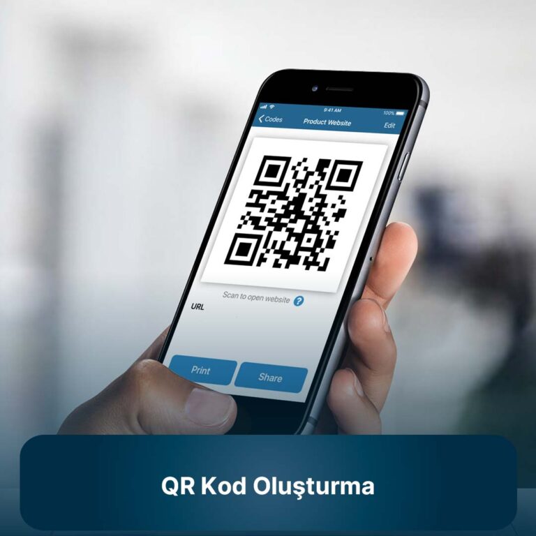 QR kod oluşturma aracı