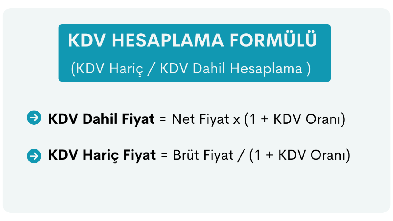 KDV hesaplaması