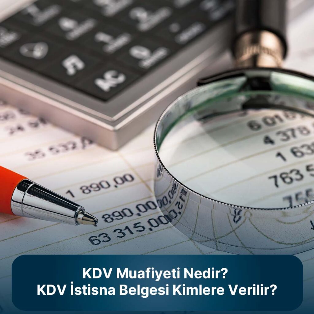 kdv muafiyet belgesini kimler alabilir