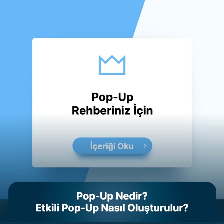 pop up ne demek